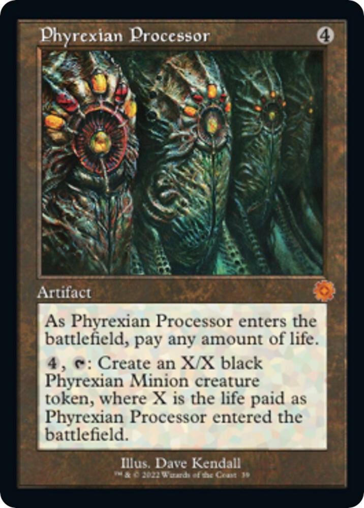Phyrexian Processor 39 (The Brothers' War: Retro Frame Artifacts)  | Good Games Adelaide SA