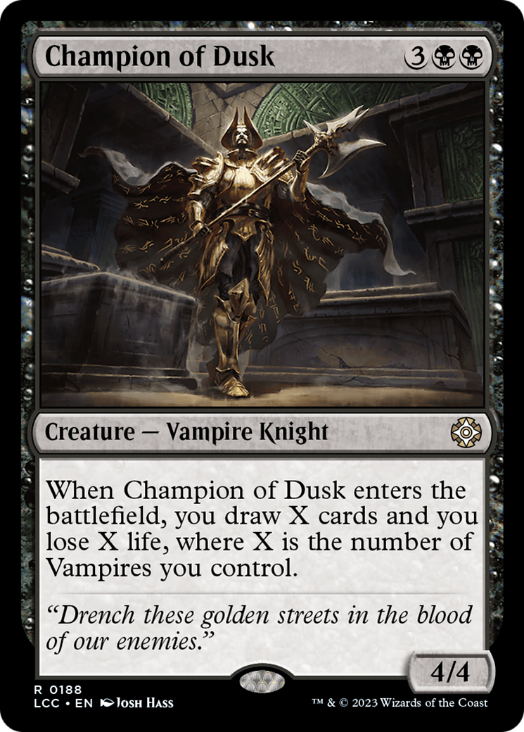 Champion of Dusk [The Lost Caverns of Ixalan Commander] | Good Games Adelaide SA
