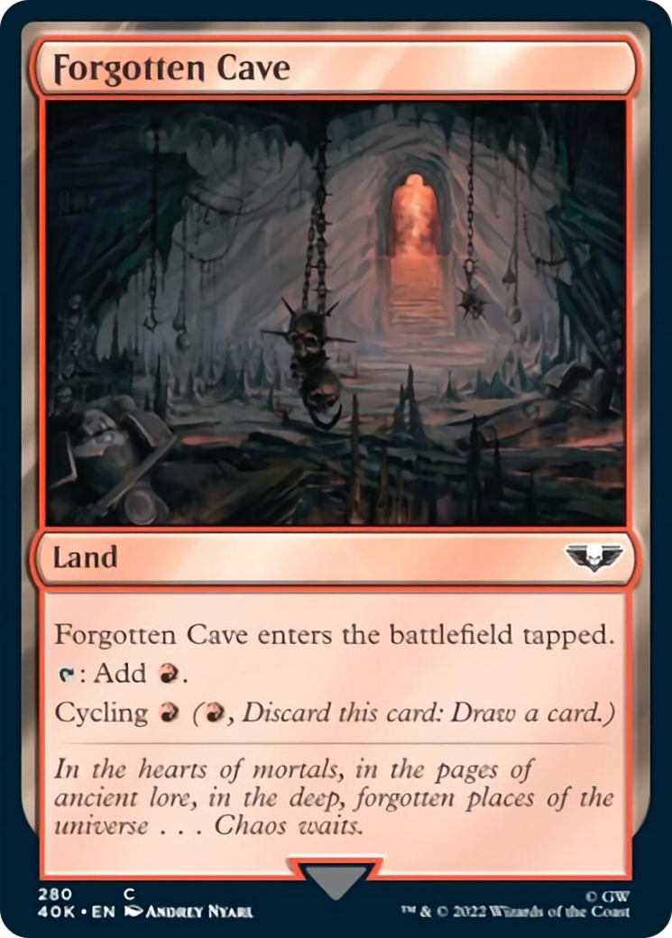 Forgotten Cave [Universes Beyond: Warhammer 40,000] | Good Games Adelaide SA