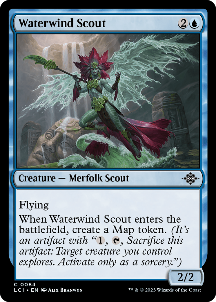 Waterwind Scout [The Lost Caverns of Ixalan] | Good Games Adelaide SA