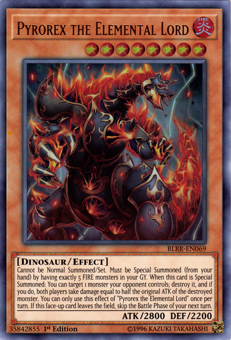 Pyrorex the Elemental Lord [BLRR-EN069] Ultra Rare | Good Games Adelaide SA