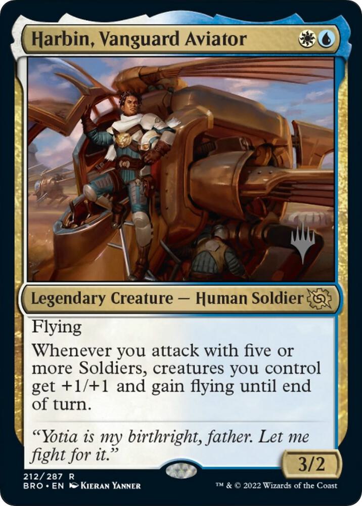 Harbin Vanguard Aviator 212 (Promo Pack: The Brothers' War)  | Good Games Adelaide SA