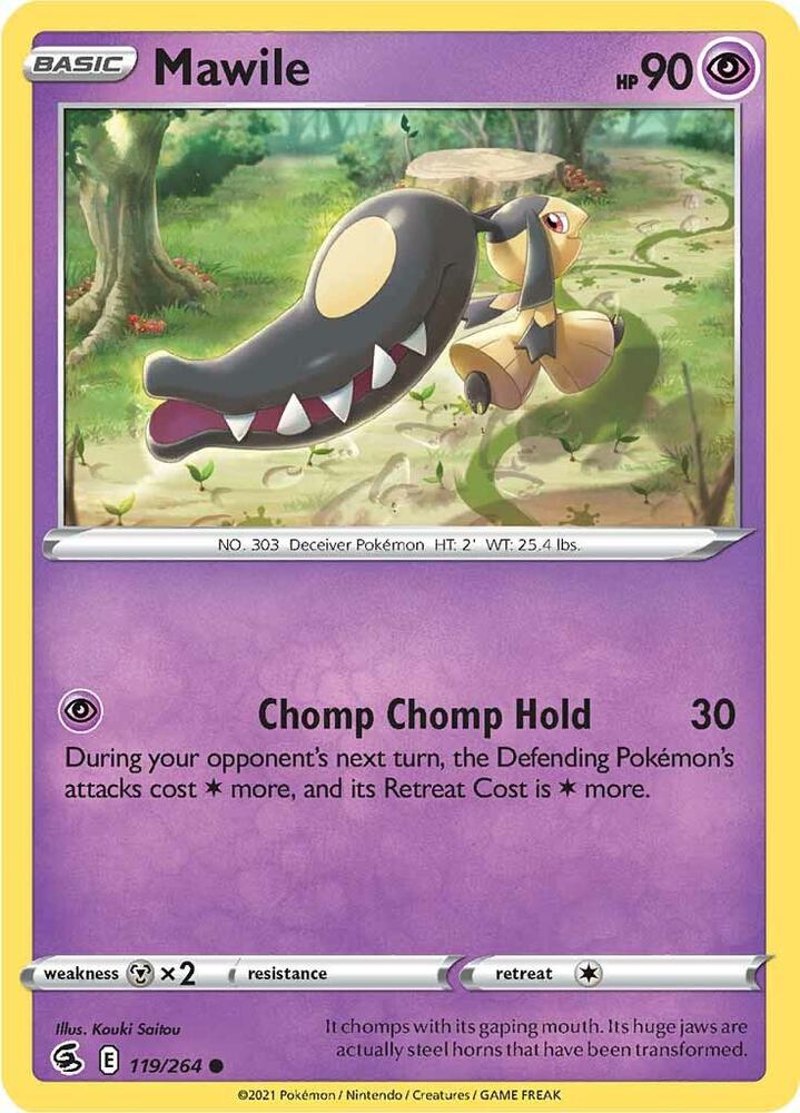 Mawile 119/264 (SWSH08: Fusion Strike)  | Good Games Adelaide SA