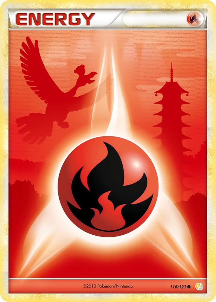 Fire Energy 116/123 (HeartGold SoulSilver)  | Good Games Adelaide SA
