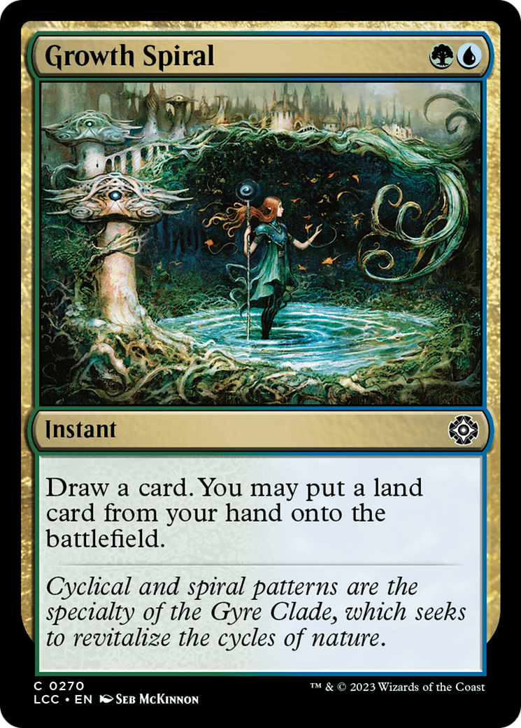 Growth Spiral [The Lost Caverns of Ixalan Commander] | Good Games Adelaide SA