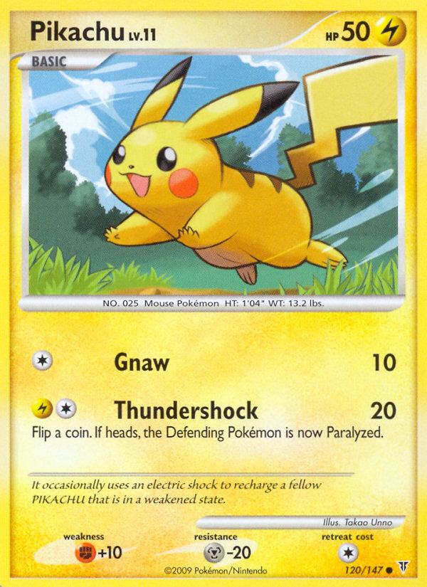 Pikachu (120/147) [Platinum: Supreme Victors] | Good Games Adelaide SA