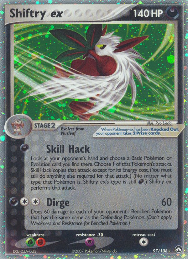 Shiftry ex (97/108) [EX: Power Keepers] | Good Games Adelaide SA