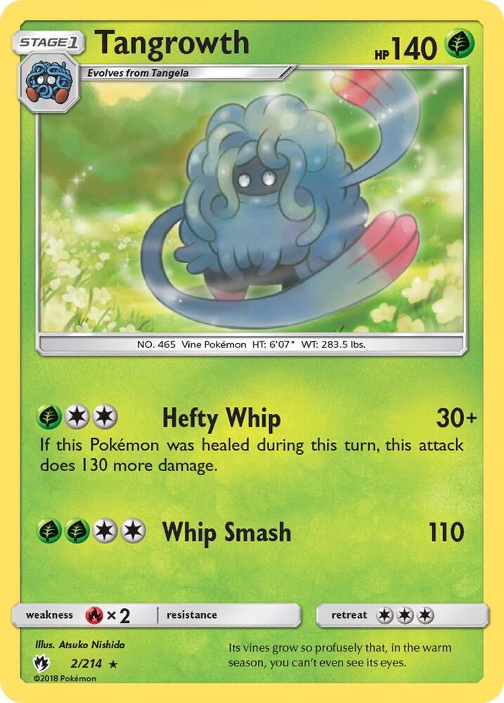 Tangrowth 2/214 (SM - Lost Thunder)  | Good Games Adelaide SA