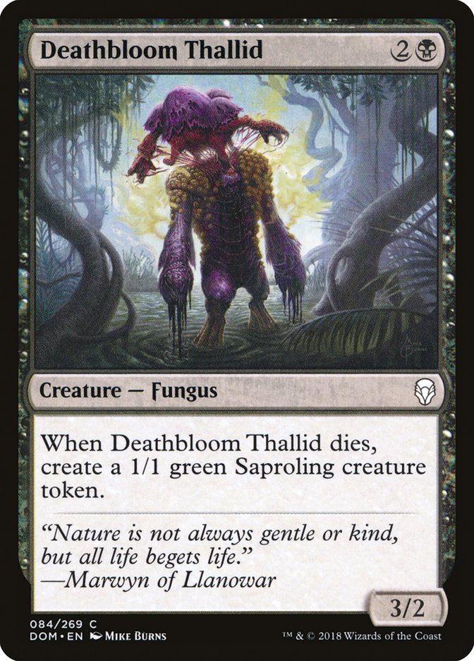 Deathbloom Thallid [Dominaria] | Good Games Adelaide SA