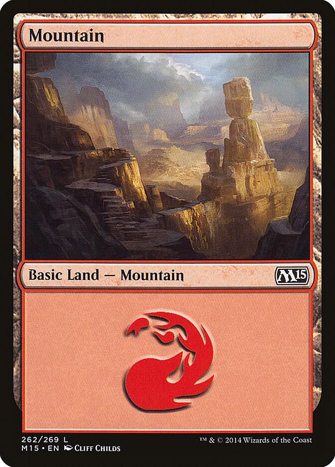 Mountain 262 (Magic 2015 (M15))  - Foil | Good Games Adelaide SA