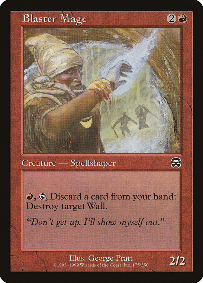 Blaster Mage 175 (Mercadian Masques)  - Foil | Good Games Adelaide SA