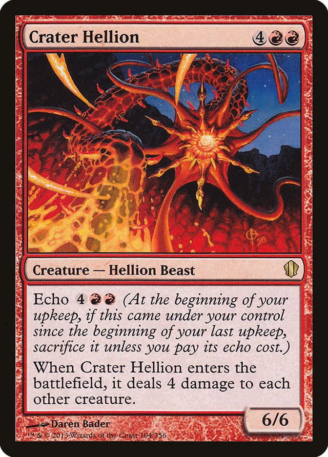 Crater Hellion [Commander 2013] | Good Games Adelaide SA