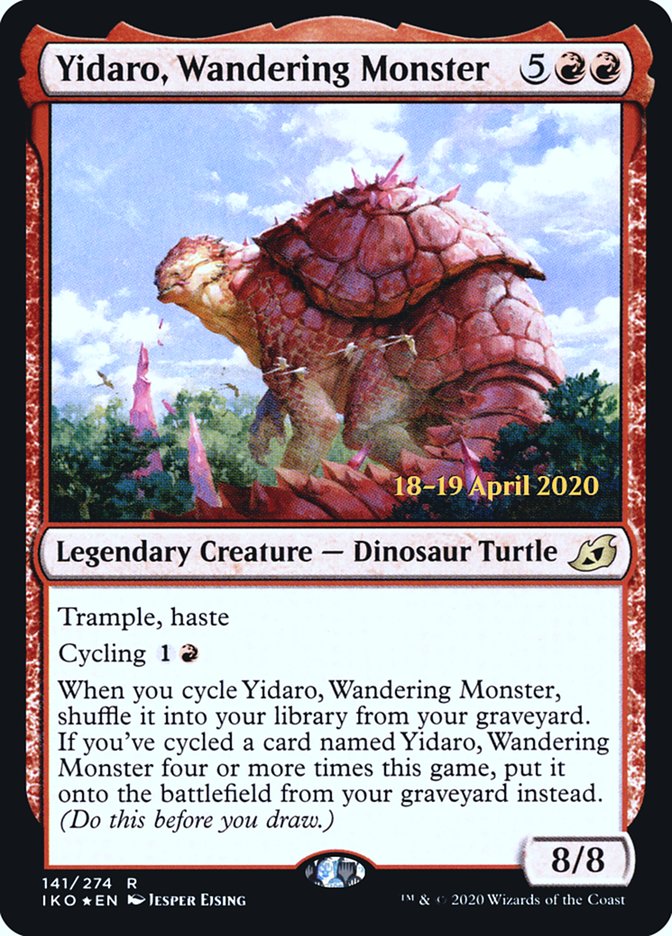Yidaro, Wandering Monster  [Ikoria: Lair of Behemoths Prerelease Promos] | Good Games Adelaide SA