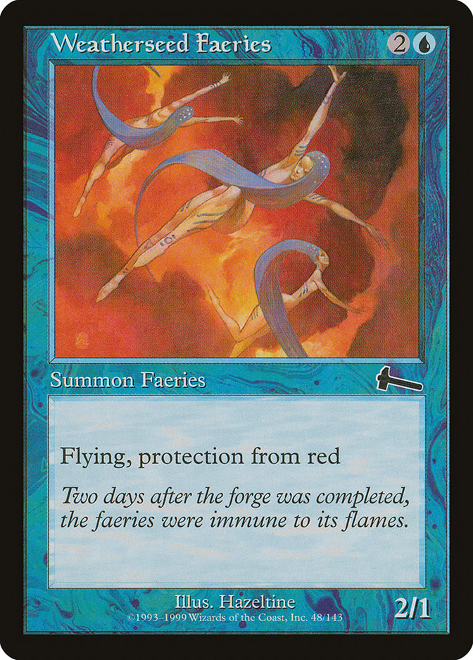 Weatherseed Faeries 48 (Urza's Legacy)  - Foil | Good Games Adelaide SA