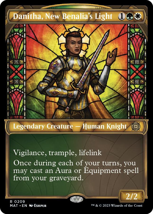 Danitha, New Benalia's Light 209/50 (March of the Machine: The Aftermath)  - Showcase Halo Foil | Good Games Adelaide SA