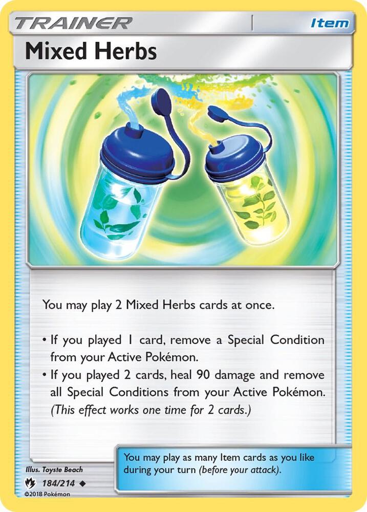 Mixed Herbs 184/214 (SM - Lost Thunder)  | Good Games Adelaide SA