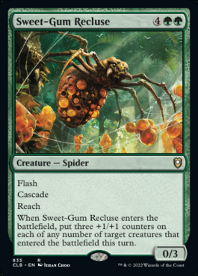 Sweet-Gum Recluse [Commander Legends: Battle for Baldur's Gate] | Good Games Adelaide SA