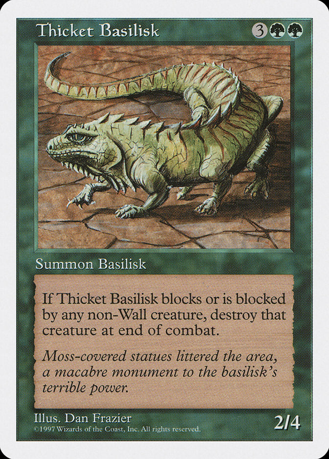 Thicket Basilisk [Fifth Edition] | Good Games Adelaide SA