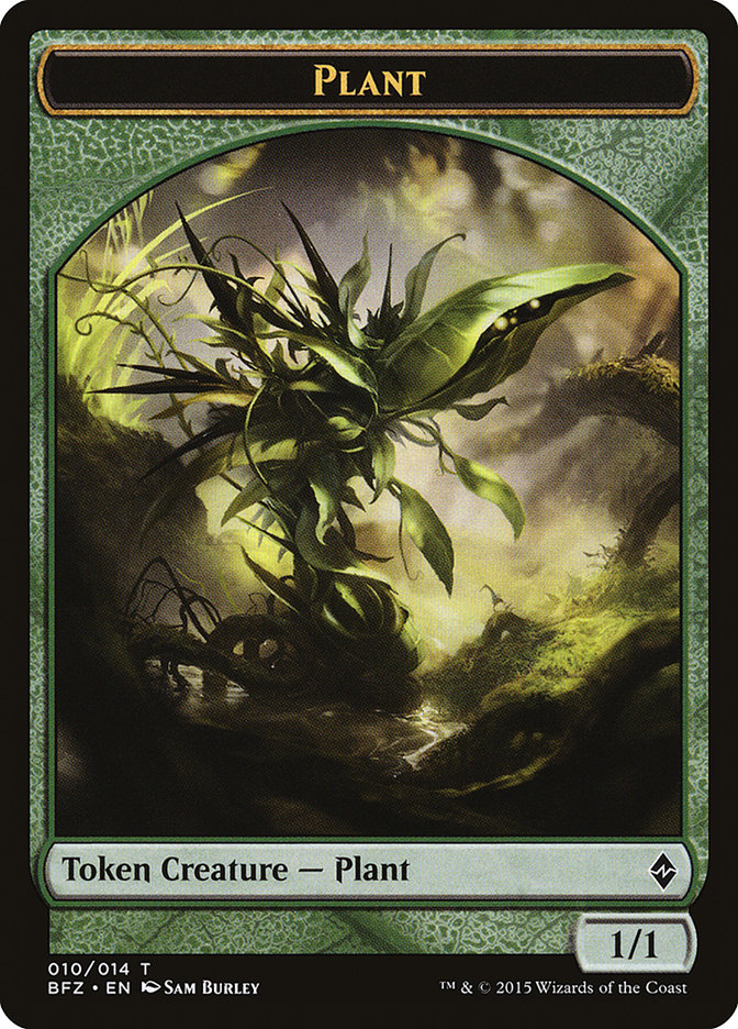 Plant [Battle for Zendikar Tokens] | Good Games Adelaide SA