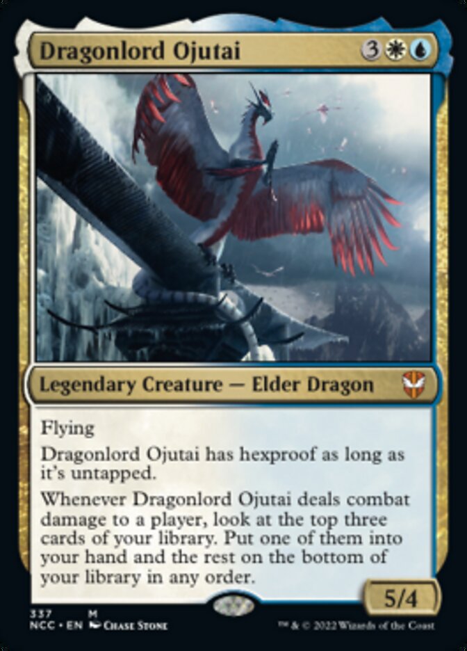 Dragonlord Ojutai [Streets of New Capenna Commander] | Good Games Adelaide SA