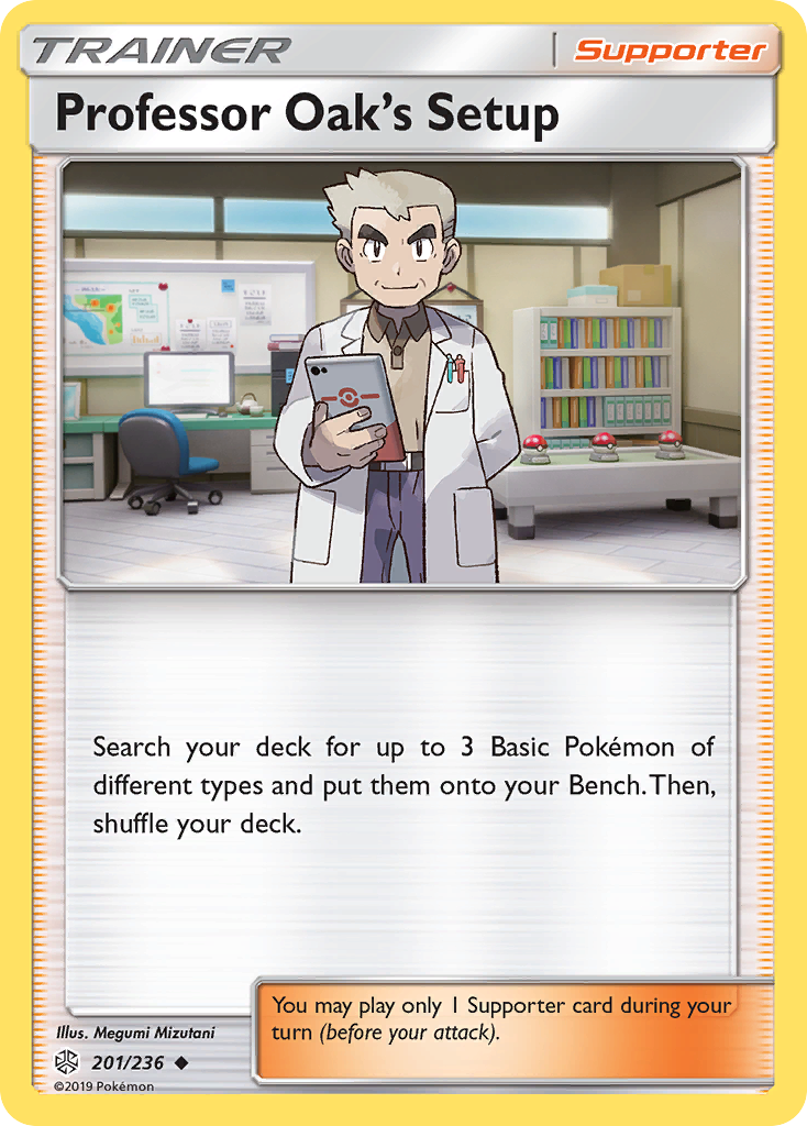 Professor Oak's Setup (201/236) [Sun & Moon: Cosmic Eclipse] | Good Games Adelaide SA