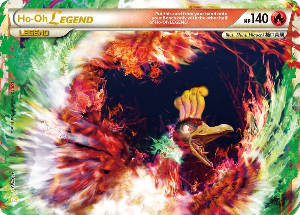 Ho Oh Legend Top 111/123 (HeartGold SoulSilver)  - Holofoil | Good Games Adelaide SA