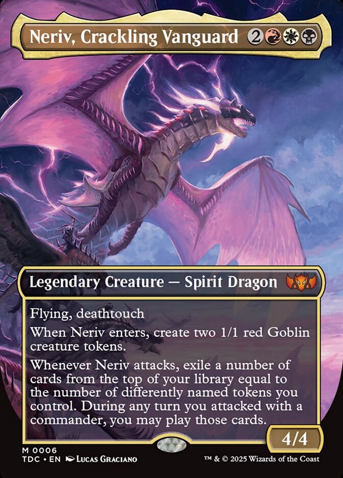 Neriv, Crackling Vanguard 6 (Commander: Tarkir: Dragonstorm)  | Good Games Adelaide SA