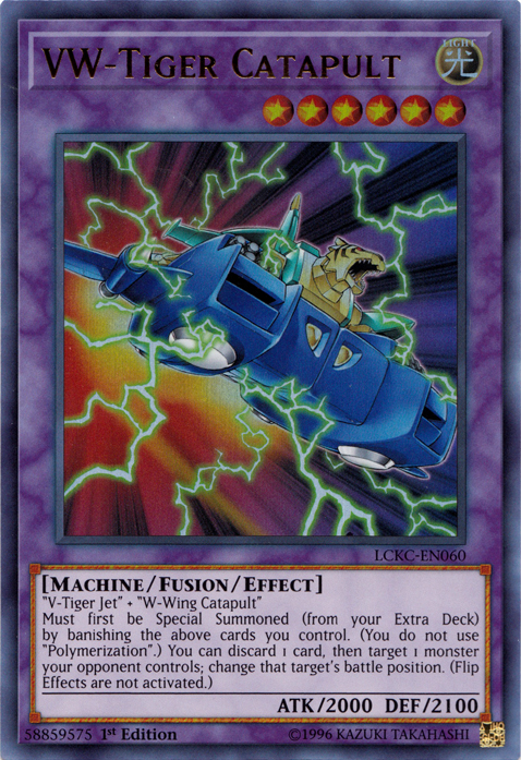 VW-Tiger Catapult [LCKC-EN060] Ultra Rare | Good Games Adelaide SA