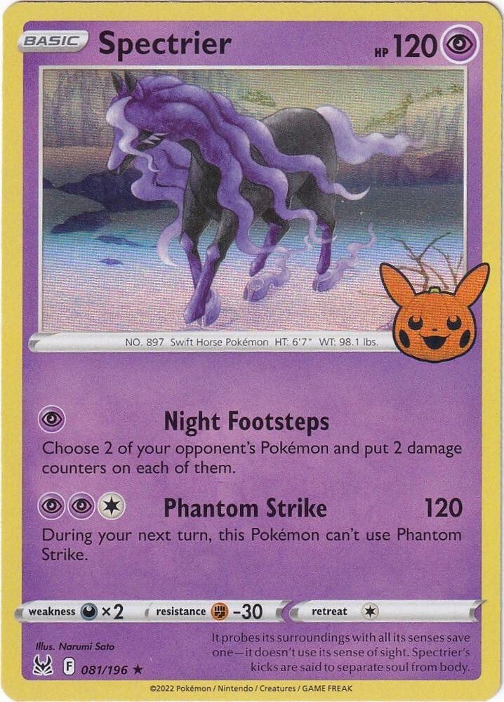Spectrier 081/196 (Trick or Trade BOOster Bundle 2023)  - Holofoil | Good Games Adelaide SA