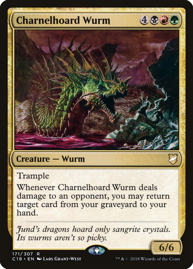 Charnelhoard Wurm [Commander 2018] | Good Games Adelaide SA