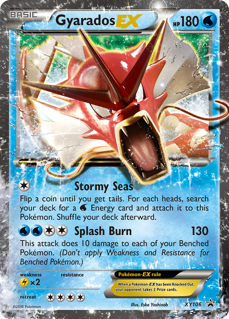 Gyarados EX (XY106) [XY: Black Star Promos] | Good Games Adelaide SA