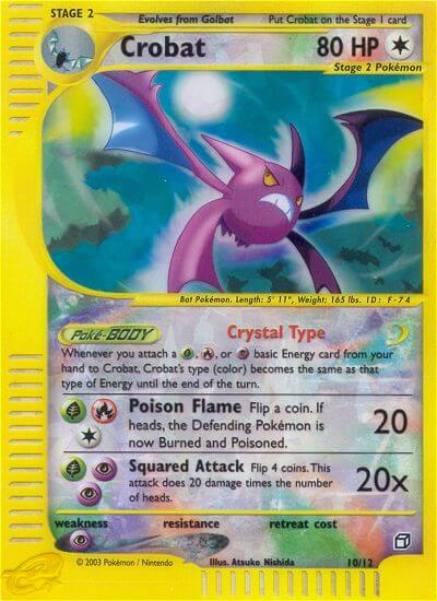 Crobat (10/12) [Box Topper] | Good Games Adelaide SA