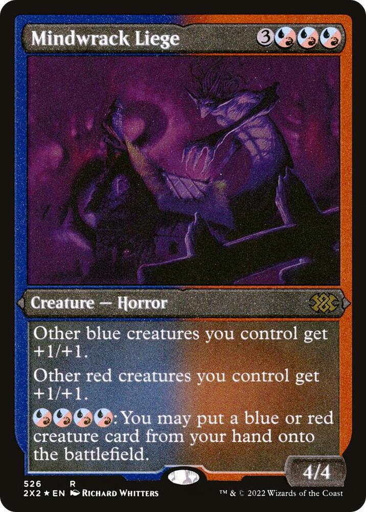 Mindwrack Liege Foil Etched 526 (Double Masters 2022)  - Foil | Good Games Adelaide SA