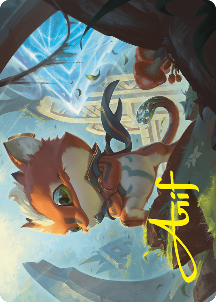 Loot, Exuberant Explorer Art Card (12/54) (Gold-Stamped Signature) [Foundations Art Series] | Good Games Adelaide SA