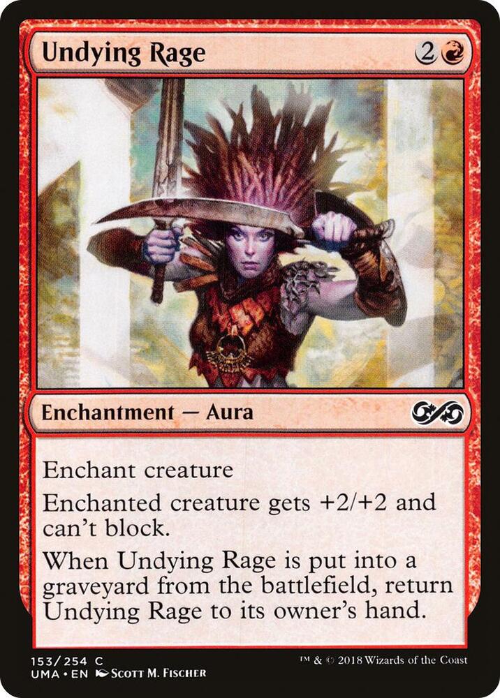 Undying Rage 153 (Ultimate Masters)  - Foil | Good Games Adelaide SA