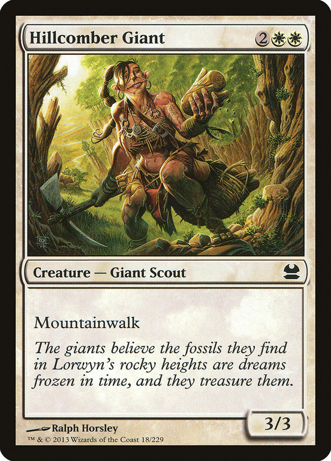 Hillcomber Giant 18 (Modern Masters)  - Foil | Good Games Adelaide SA