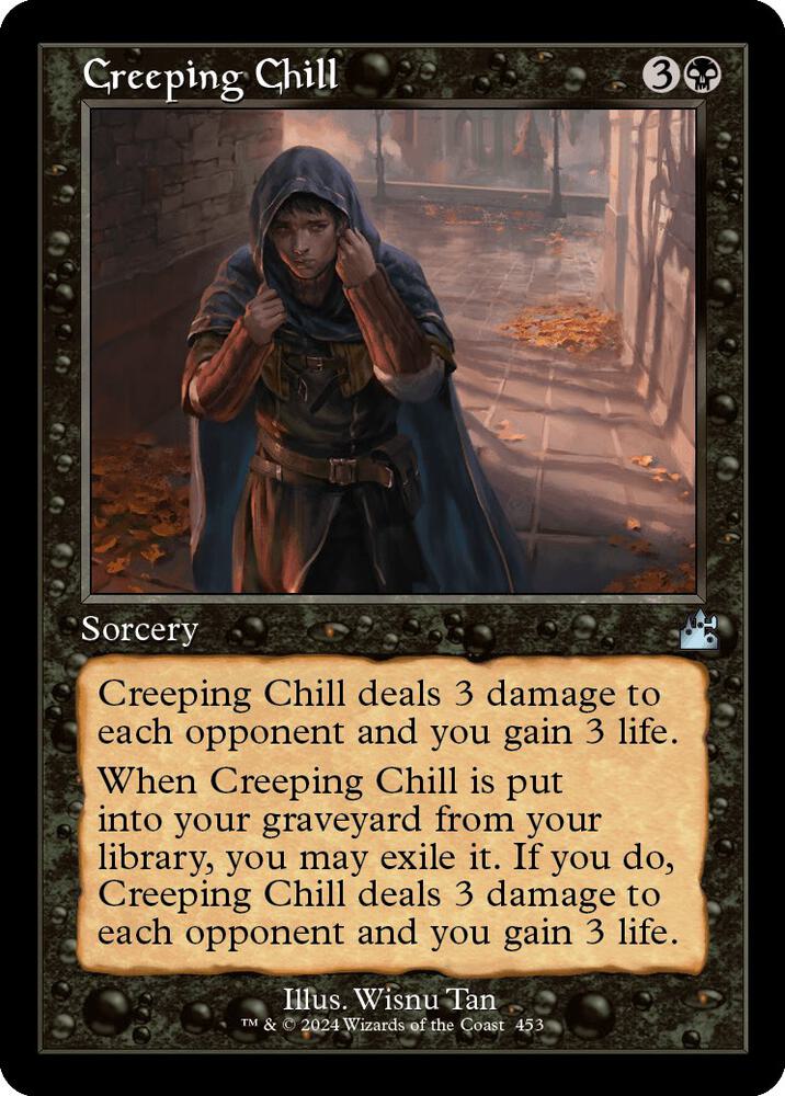 Creeping Chill 453 (Ravnica Remastered)  | Good Games Adelaide SA