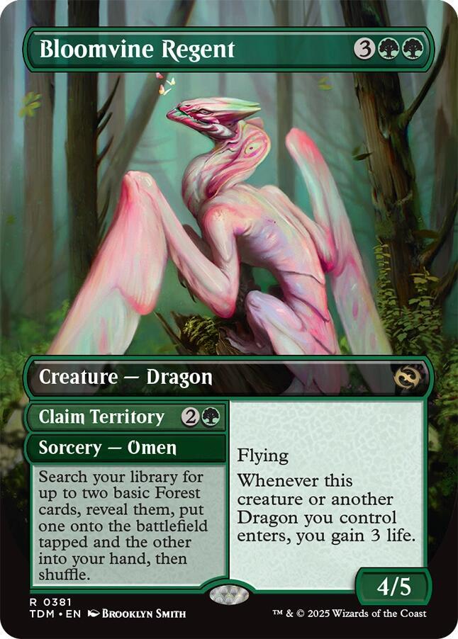 Bloomvine Regent 381 (Tarkir: Dragonstorm)  | Good Games Adelaide SA