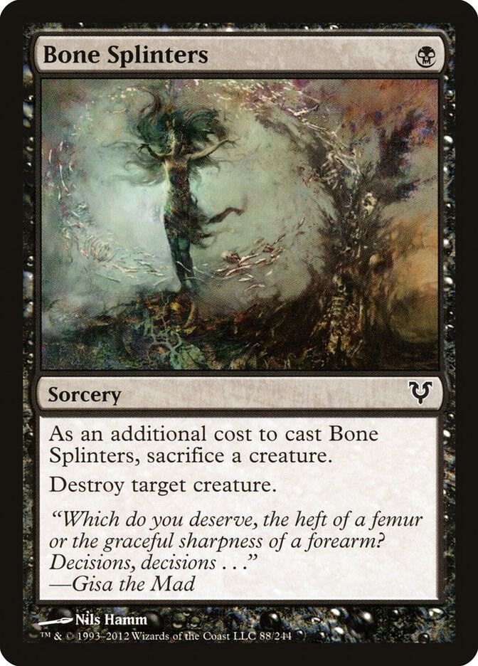 Bone Splinters 88 (Avacyn Restored)  - Foil | Good Games Adelaide SA