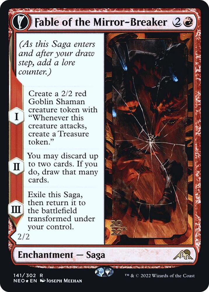 Fable of the Mirror Breaker 141 (Prerelease Cards)  - Foil | Good Games Adelaide SA