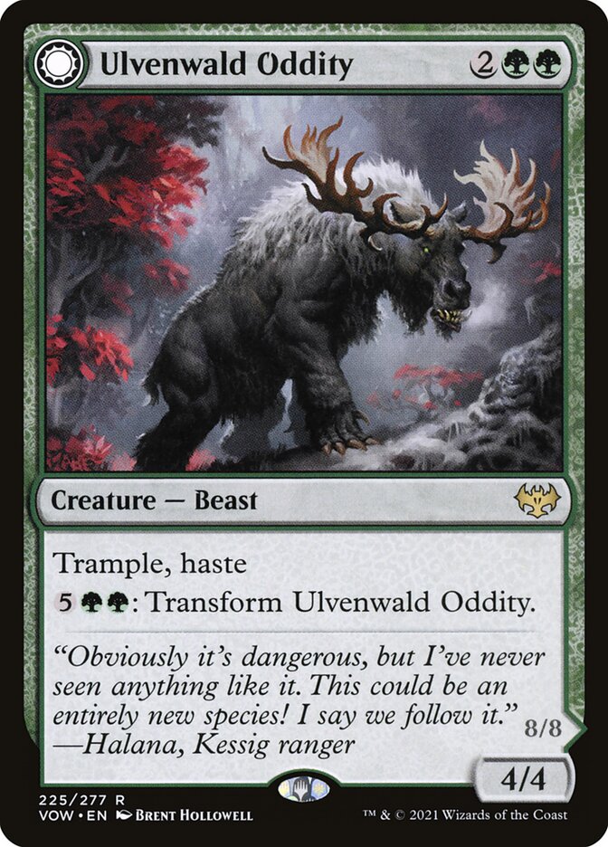Ulvenwald Oddity // Ulvenwald Behemoth 225 (Innistrad: Crimson Vow)  | Good Games Adelaide SA