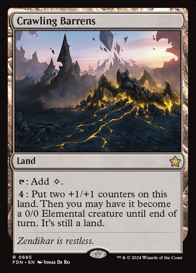 Crawling Barrens 685 (Foundations)  | Good Games Adelaide SA