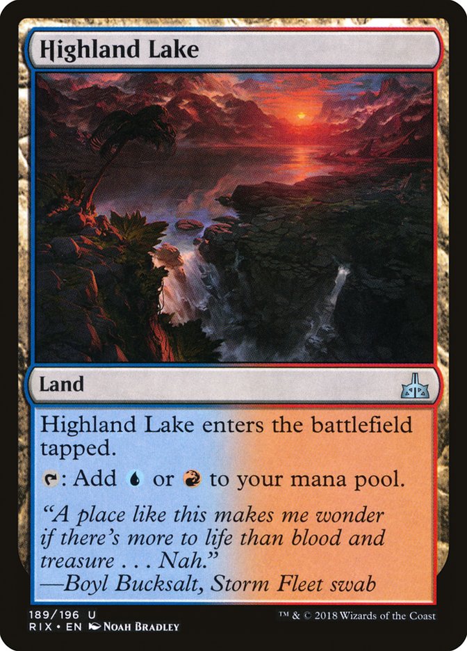 Highland Lake [Rivals of Ixalan] | Good Games Adelaide SA