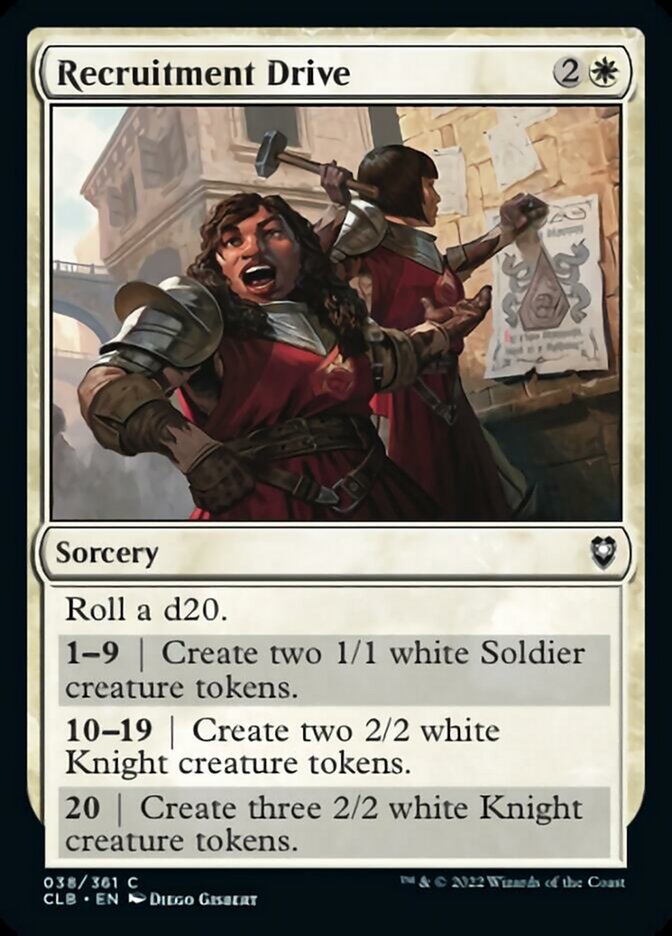 Recruitment Drive [Commander Legends: Battle for Baldur's Gate] | Good Games Adelaide SA