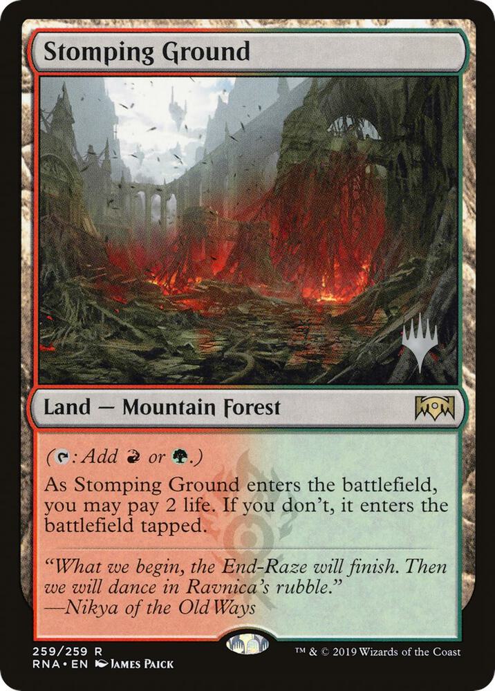 Stomping Ground 259 (Promo Pack: Throne of Eldraine)  | Good Games Adelaide SA