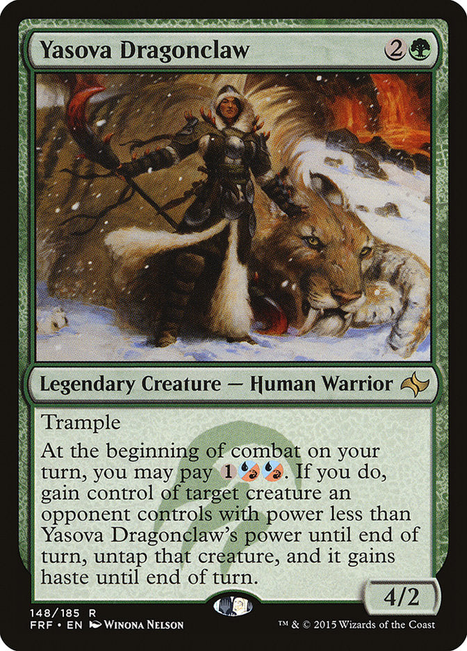 Yasova Dragonclaw 148 (Fate Reforged)  - Foil | Good Games Adelaide SA