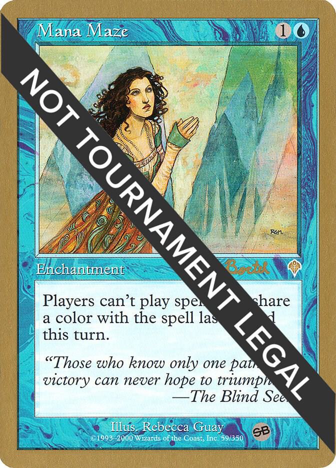 Mana Maze 2001 Alex Borteh INV SB  (World Championship Decks)  | Good Games Adelaide SA