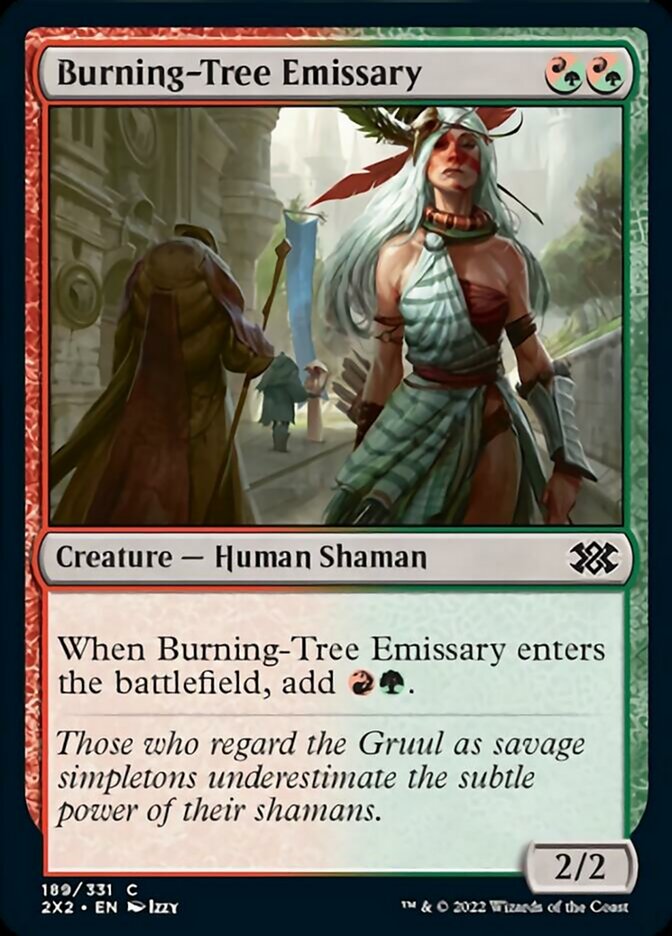 Burning-Tree Emissary [Double Masters 2022] | Good Games Adelaide SA