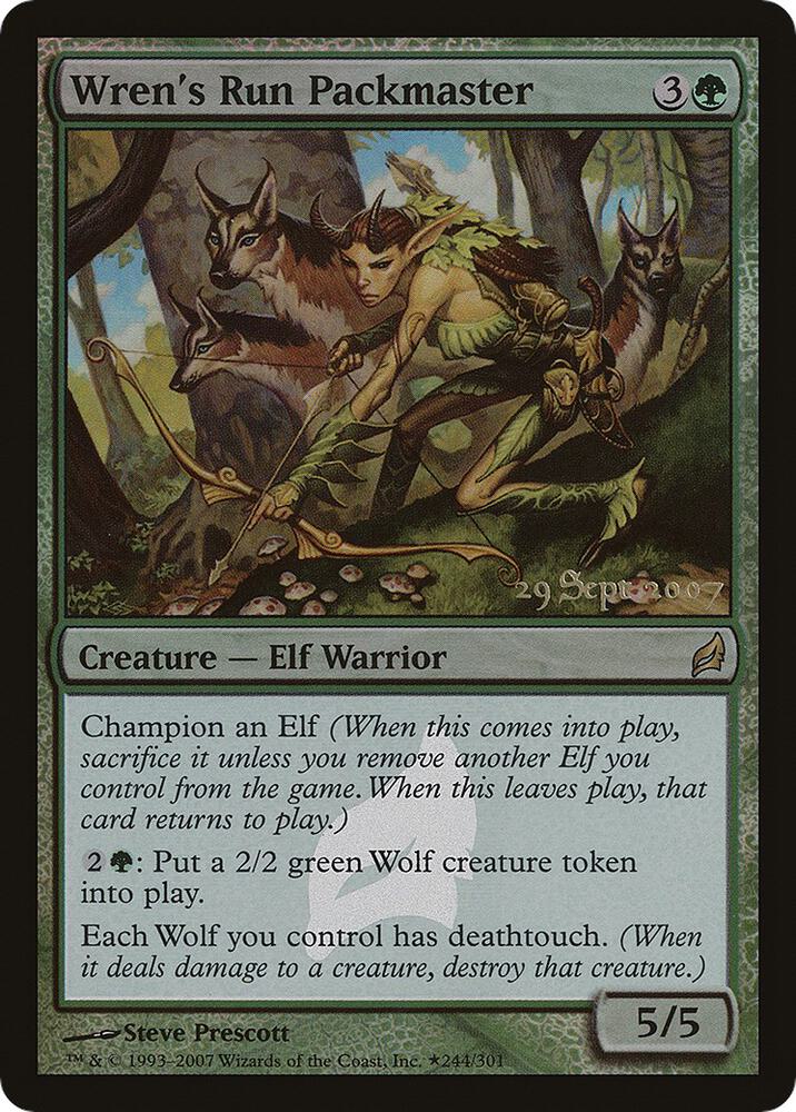 Wrens Run Packmaster 244 (Prerelease Cards)  - Foil | Good Games Adelaide SA