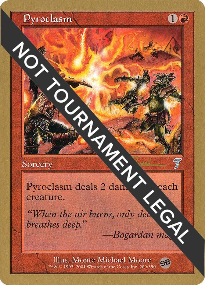 Pyroclasm 2001 Tom van de Logt 7ED SB  (World Championship Decks)  | Good Games Adelaide SA